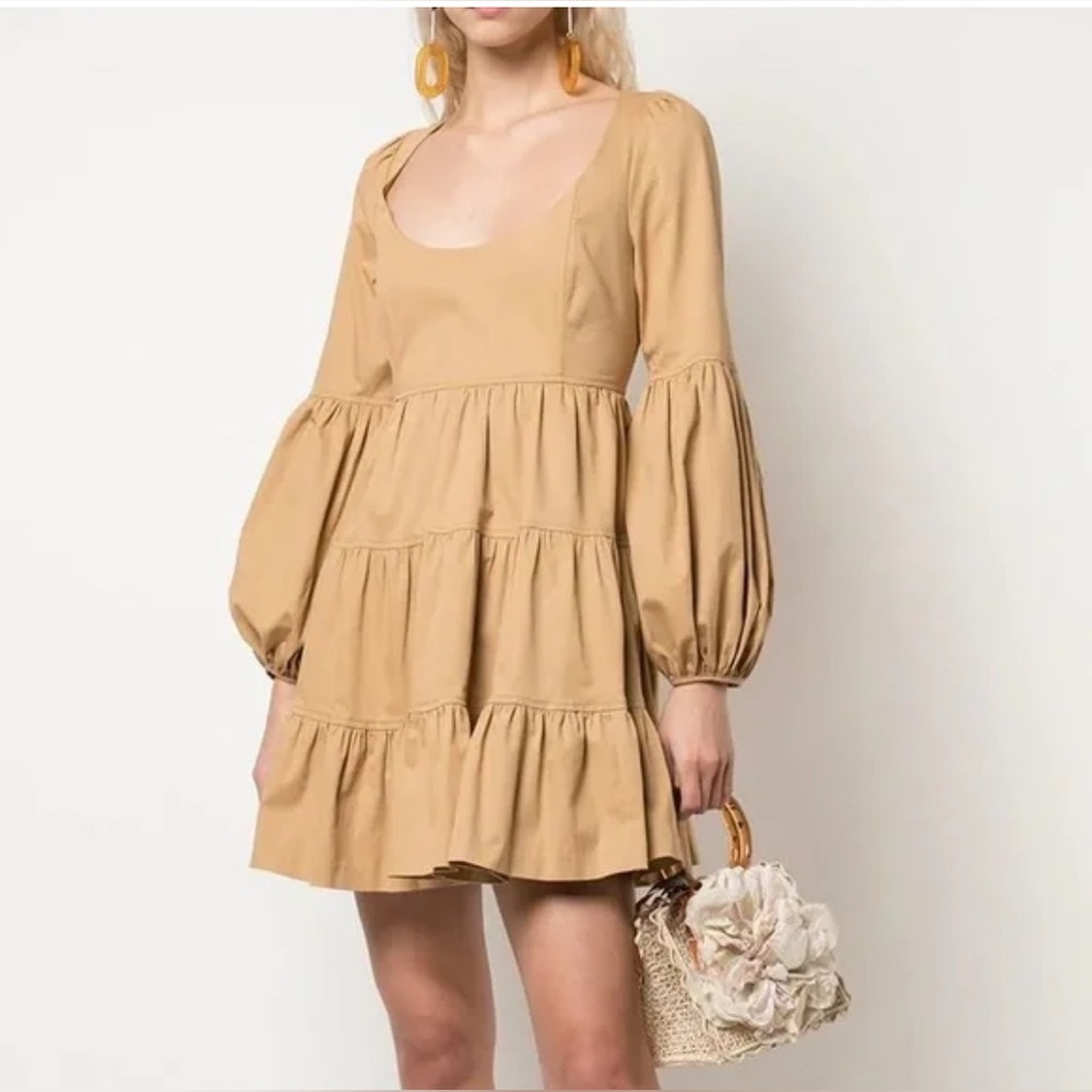 Cinq à Sept Rose Tiered Mini Dress - Picture 5 of 12